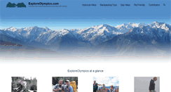 Desktop Screenshot of exploreolympics.com